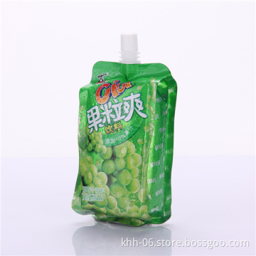 High Quality Side Gusset Children Juice Liquid Spout Bags